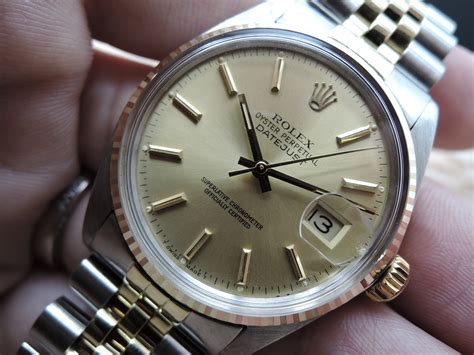 1980 rolex datejust|1980 Rolex Datejust two tone.